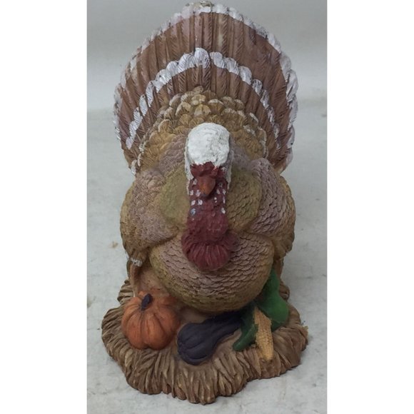 Thanksgiving Turkey With Pumpkins/Vegetables around it- Table Centerpiece/Figuri - Picture 5 of 8